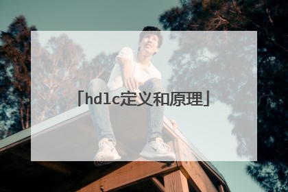 hdlc定义和原理