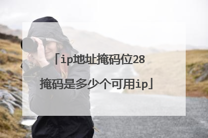 ip地址掩码位28 掩码是多少个可用ip
