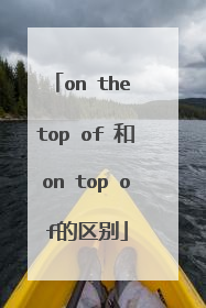 on the top of 和on top of的区别