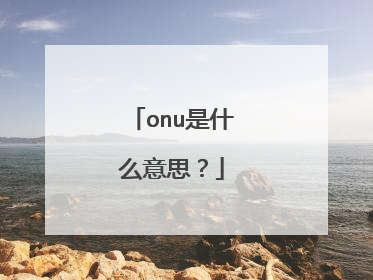 onu是什么意思？