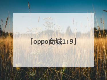 oppo商城1+9