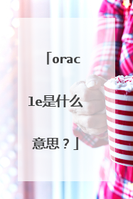 oracle是什么意思？