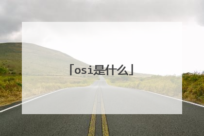 osi是什么