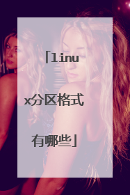 linux分区格式有哪些