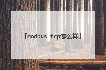 modbus tcp怎么样