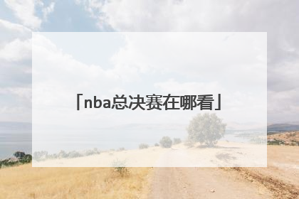 nba总决赛在哪看