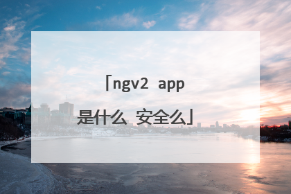 ngv2 app是什么 安全么