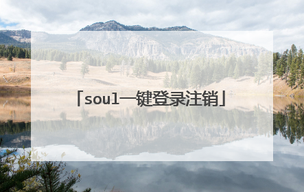 soul一键登录注销