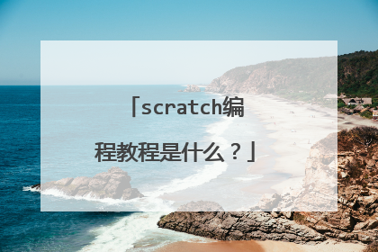 scratch编程教程是什么?