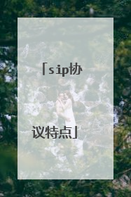 sip协议特点