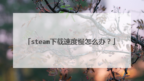 steam下载速度慢怎么办?