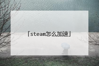 steam怎么加速