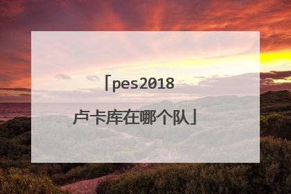 pes2018 卢卡库在哪个队
