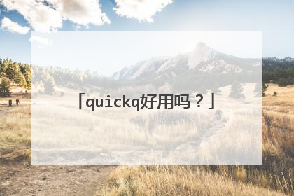 quickq好用吗？
