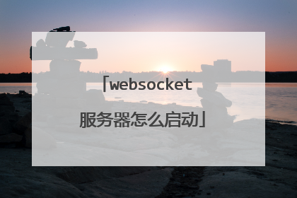 websocket 服务器怎么启动