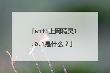 wifi上网精灵1.0.1是什么？
