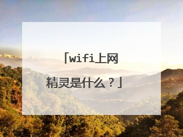 wifi上网精灵是什么?