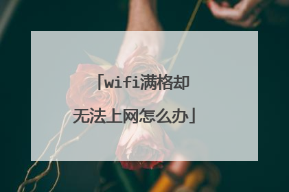 wifi满格却无法上网怎么办