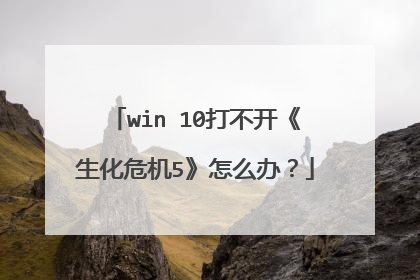 win 10打不开《生化危机5》怎么办?