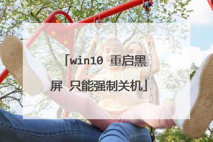 win10 重启黑屏 只能强制关机