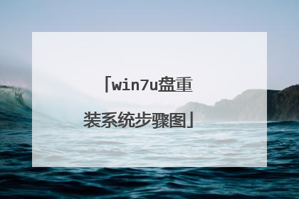 win7u盘重装系统步骤图
