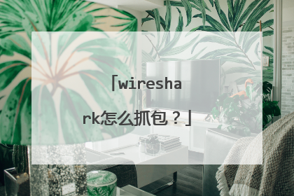 wireshark怎么抓包?