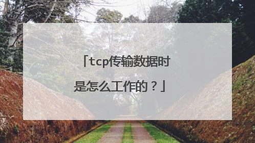 tcp传输数据时是怎么工作的？