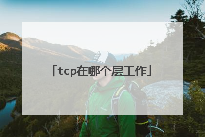 tcp在哪个层工作