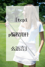 tcpip编程用什么语言