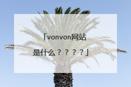 vonvon网站是什么？？？？