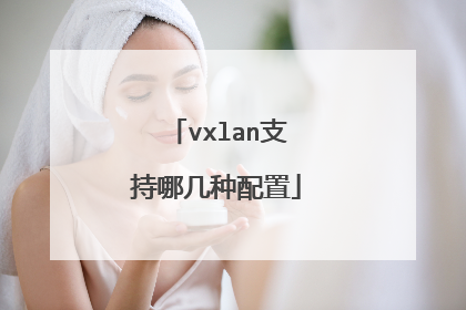 vxlan支持哪几种配置