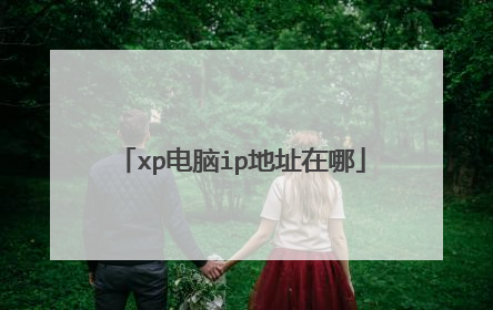 xp电脑ip地址在哪